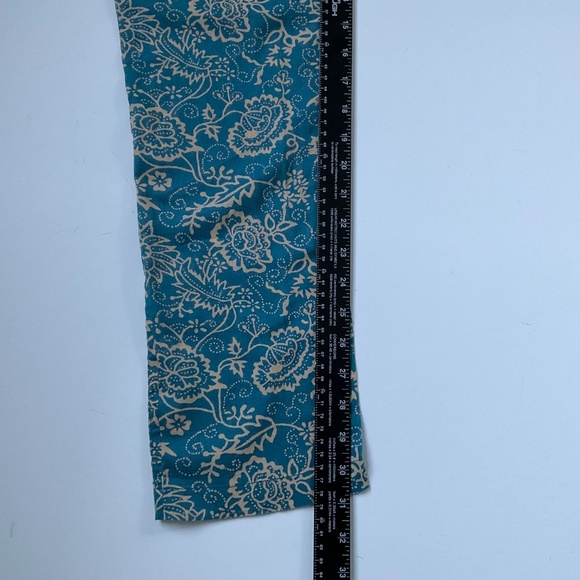 Isabel Marant Etoile Jumpsuit XS( 34) Blue/Tan Floral All Over Print Boho Chic - Picture 6 of 15